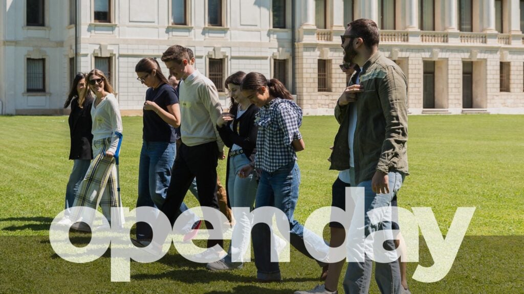 Partecipanti all'Open Day di CUOA Business School durante la giornata di orientamento dedicata a Master, MBA e percorsi Executive presso Villa Valmarana Morosini