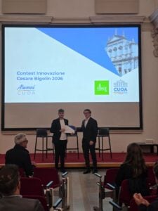 Secondo classificato categoria startup Contest Cesare Bigolin