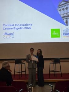 Primo classificato categoria Early Stage Contest Cesare Bigolin